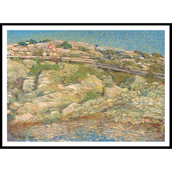 Walk around the Island 1890, A New Print Of a Frederick Childe Hassam Painting