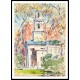 Washington Scene (St. John's Church) 1926, A New Print Of a Frederick Childe Hassam Painting