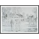 Washington at Mt. Vernon 1932, A New Print Of a Frederick Childe Hassam Painting