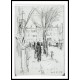 West 161st Street New York City 1919, A New Print Of a Frederick Childe Hassam Painting