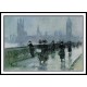 Westminster Bridge 1898, A New Print Of a Frederick Childe Hassam Painting