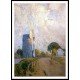 Windmill at Sundown East Hampton 1898, A New Print Of a Frederick Childe Hassam Painting