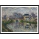 Canal at Moret 1910, A New Print Of a Gustave Loiseau Painting