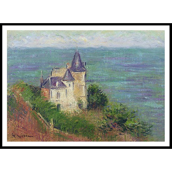 Castle by the Sea, A New Print Of a Gustave Loiseau Painting