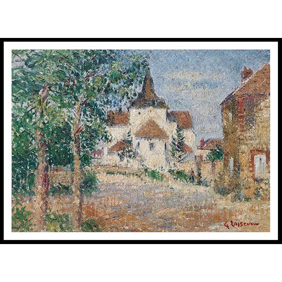 Church of Notre Dame at Vaudreuil 02, A New Print Of a Gustave Loiseau Painting