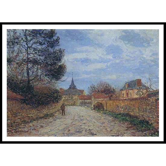 Church of Notre Dame upon the Eure, A New Print Of a Gustave Loiseau Painting