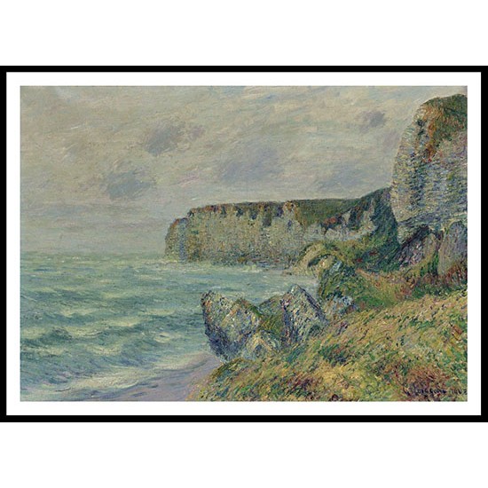 Cliffs of Saint Jouin 1908, A New Print Of a Gustave Loiseau Painting