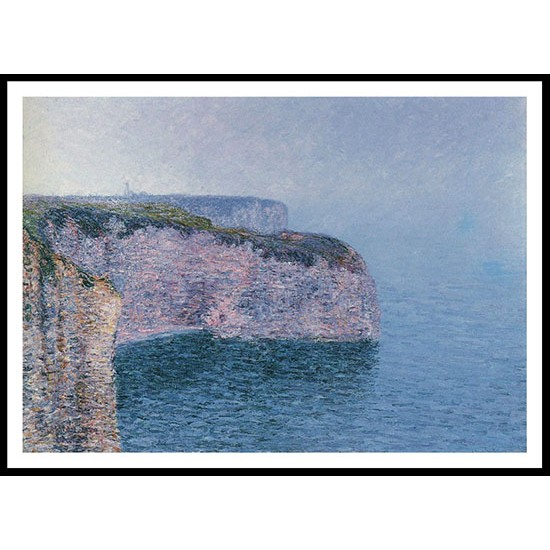 Etretat the Point of Batterie 1902, A New Print Of a Gustave Loiseau Painting