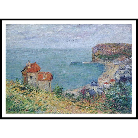 Fecamp 1920, A New Print Of a Gustave Loiseau Painting