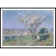 Flowering Trees ay Eragny 1914, A New Print Of a Gustave Loiseau Painting