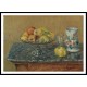 Fruit Bowl with Apples and a Jug 1903, A New Print Of a Gustave Loiseau Painting