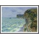 Grainville Cliff near Fecamp 1902, A New Print Of a Gustave Loiseau Painting