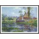 Hendreville by the Eure River, A New Print Of a Gustave Loiseau Painting