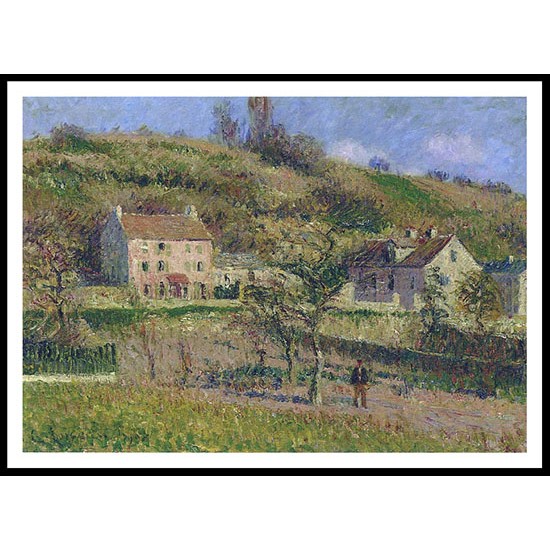 Hill at Chaponival 1901, A New Print Of a Gustave Loiseau Painting