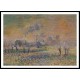 Hoarfrost near Pontoise 1906, A New Print Of a Gustave Loiseau Painting