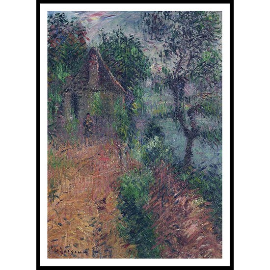 House at Beynac, A New Print Of a Gustave Loiseau Painting