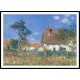 Houses in Normandy 1913, A New Print Of a Gustave Loiseau Painting