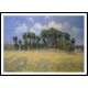 Landscape with Poplars, A New Print Of a Gustave Loiseau Painting