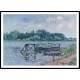 Laun Place on the Seine at Herblay 1906, A New Print Of a Gustave Loiseau Painting