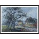 Louvier Road in Winter, A New Print Of a Gustave Loiseau Painting