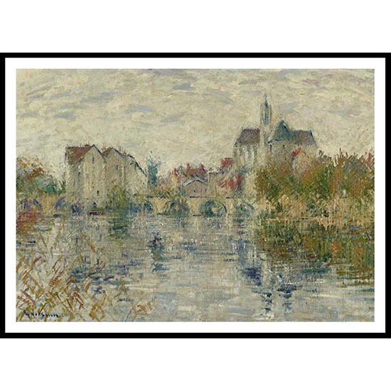 Moret sur Loing 01, A New Print Of a Gustave Loiseau Painting