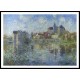 Moret sur Loing and the Church, A New Print Of a Gustave Loiseau Painting