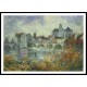 Moret sur Loing ein Autumn, A New Print Of a Gustave Loiseau Painting