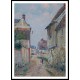 Mother and Child on the Street at Pontoise 1915, A New Print Of a Gustave Loiseau Painting