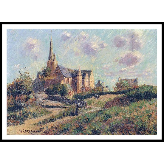 Notre Dame de la Clarte 1909, A New Print Of a Gustave Loiseau Painting