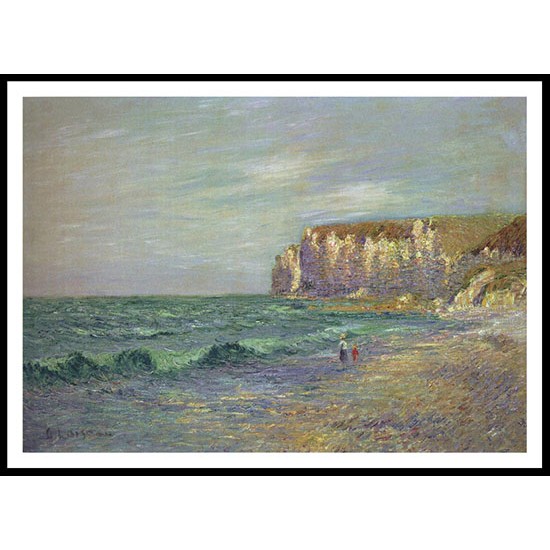 Petit Dalles at Normandy 1908, A New Print Of a Gustave Loiseau Painting