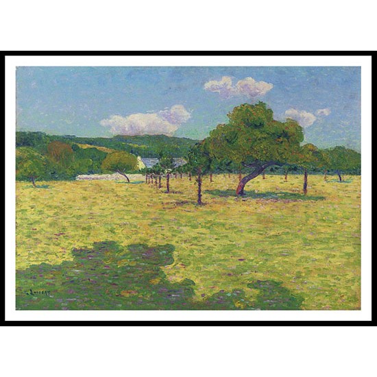 Plain of Coteaux, A New Print Of a Gustave Loiseau Painting