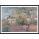 Plum Trees Blooming 1920, A New Print Of a Gustave Loiseau Painting