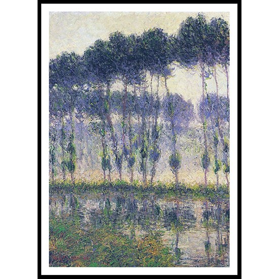 Poplars by the Eure 1903, A New Print Of a Gustave Loiseau Painting