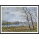 Port Pinche at the Turn of the Seine 1900, A New Print Of a Gustave Loiseau Painting