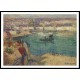 Port of Dieppe 01, A New Print Of a Gustave Loiseau Painting