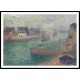 Port of Dieppe in Fog, A New Print Of a Gustave Loiseau Painting