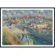 Port of Fecamp, A New Print Of a Gustave Loiseau Painting