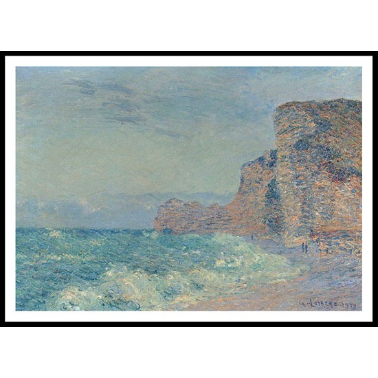 Porte d'Amont Etretat Evening 1902, A New Print Of a Gustave Loiseau Painting