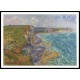 Sailboats near the Cliffs at Yport 1924, A New Print Of a Gustave Loiseau Painting