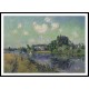 Sailers on the Oise 1919, A New Print Of a Gustave Loiseau Painting