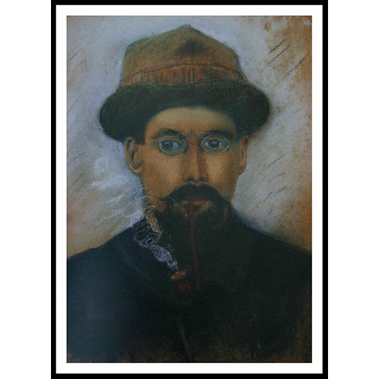 Selfportrait, A New Print Of a Gustave Loiseau Painting