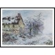 Snow Effect at Porte Joie 1901, A New Print Of a Gustave Loiseau Painting