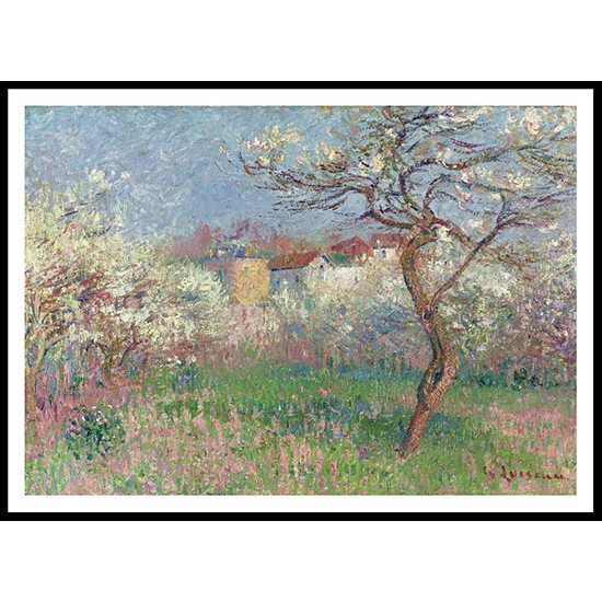 Spring Outskirts of Pontoise 1920, A New Print Of a Gustave Loiseau Painting