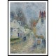 Street of Pontoise 1914, A New Print Of a Gustave Loiseau Painting