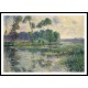 The Banks of the Eure Saint Cyr du Vaudreuil 1913, A New Print Of a Gustave Loiseau Painting