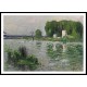 The Banks of the Seine Triel 1913, A New Print Of a Gustave Loiseau Painting