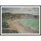 The Beach at Fecamp 1920, A New Print Of a Gustave Loiseau Painting