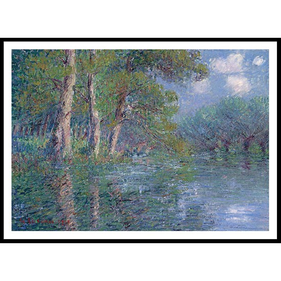 The Bend of the Eure 1913, A New Print Of a Gustave Loiseau Painting