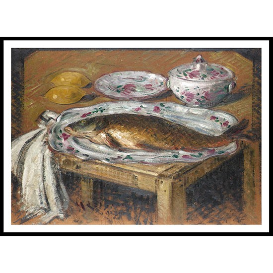 The Carp 1930, A New Print Of a Gustave Loiseau Painting