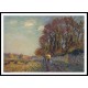 The Cart in an Autumn Landscape, A New Print Of a Gustave Loiseau Painting